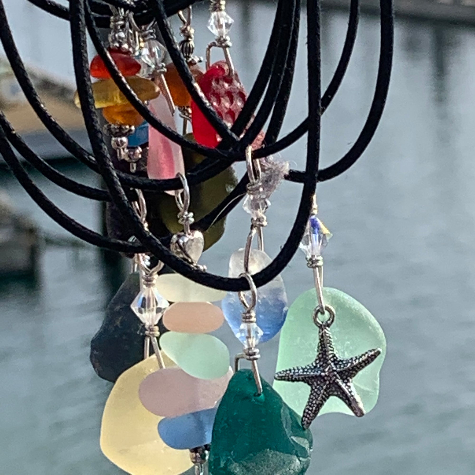 Sea Glass Pendants
