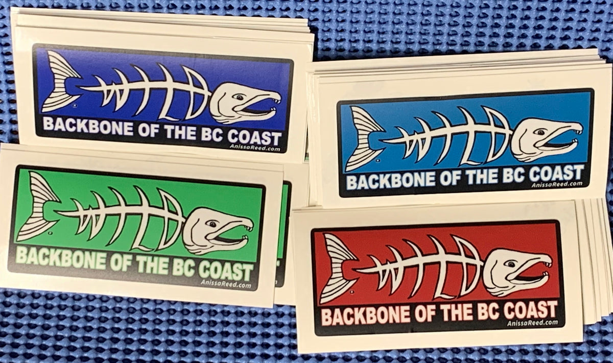 WILD Backbone of the BC Coast Stickers