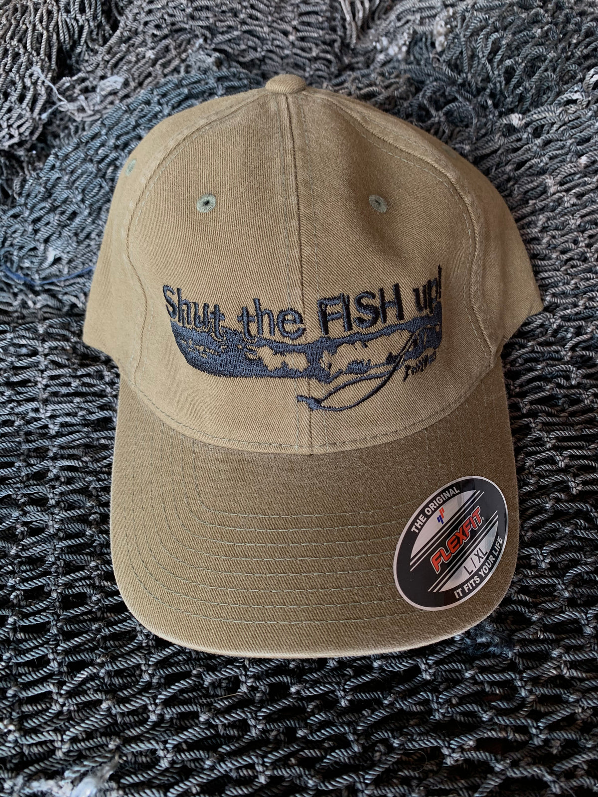 Shut The Fish Up Flexfit Hat