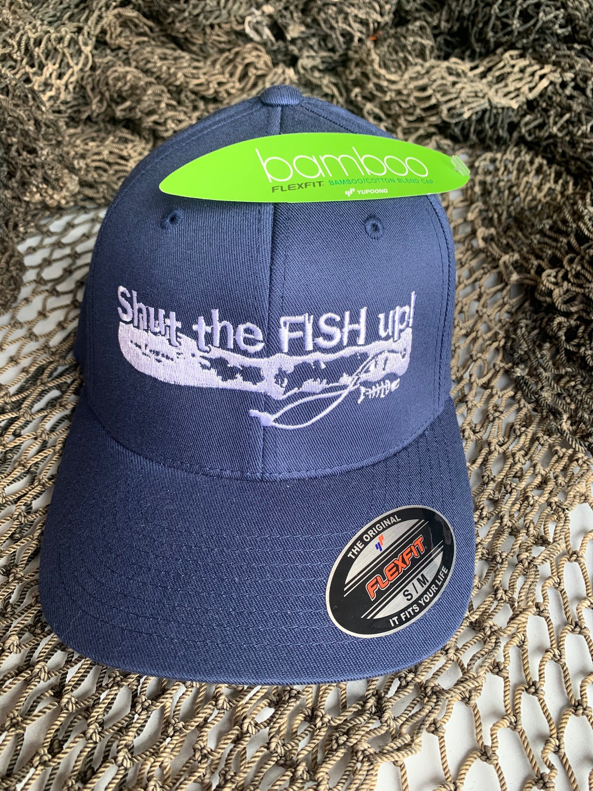 Shut The Fish Up Flexfit Hat - wildlgs